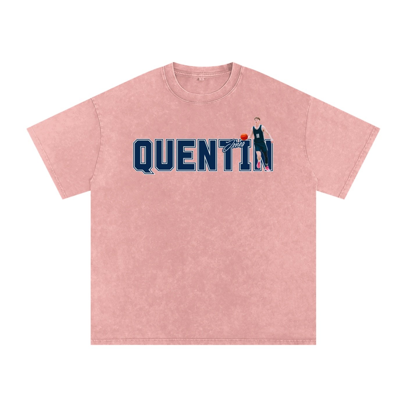 Quentin Jones Snow Washed Oversized TEE - Image 5