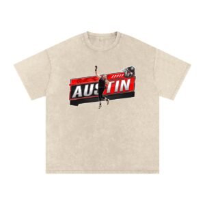 Austin Snow Washed Oversized TEE - Image 2