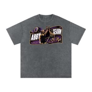 Abby Geairn Snow Washed Oversized TEE - Image 4