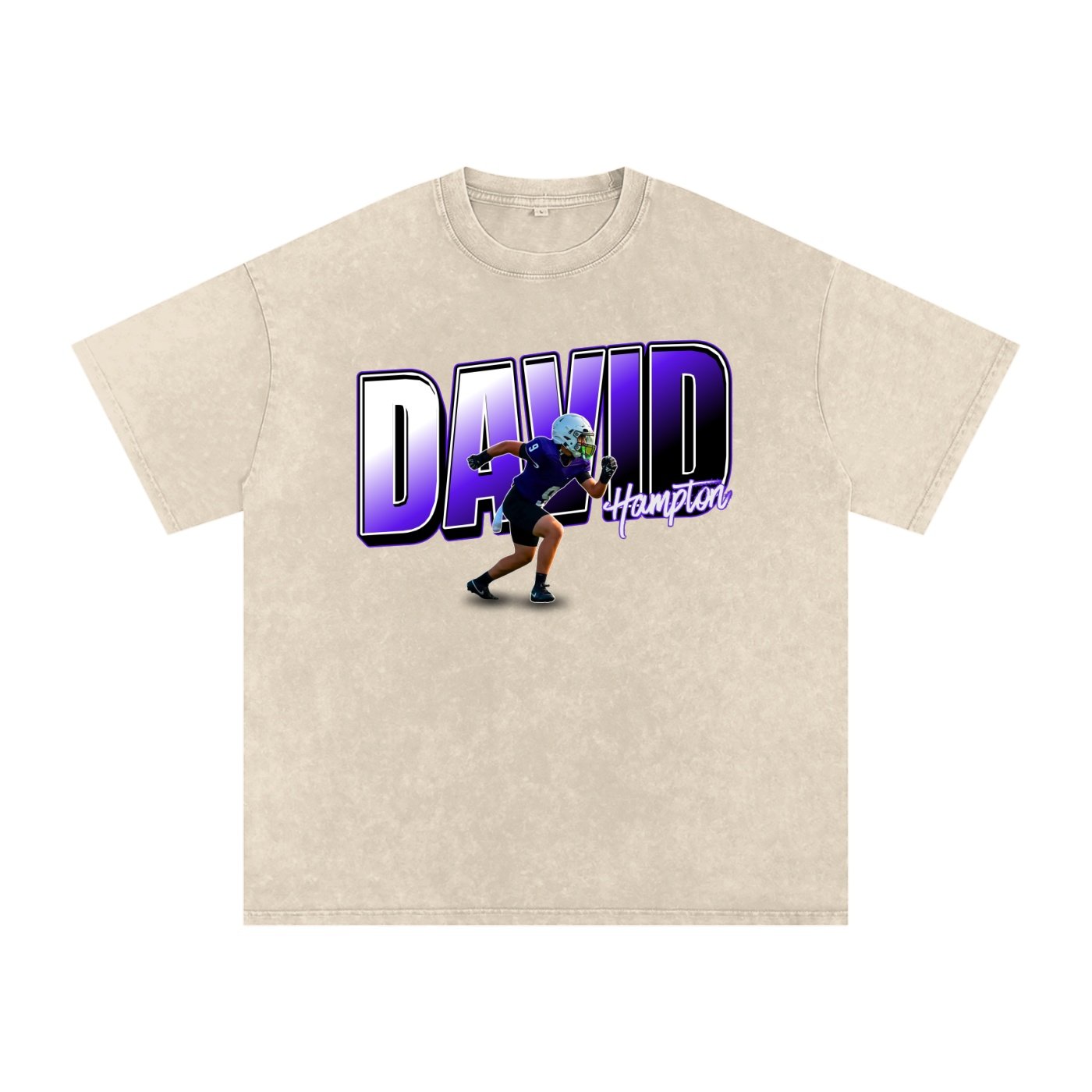 Taylor payne Snow Washed Oversized TEE - Image 3