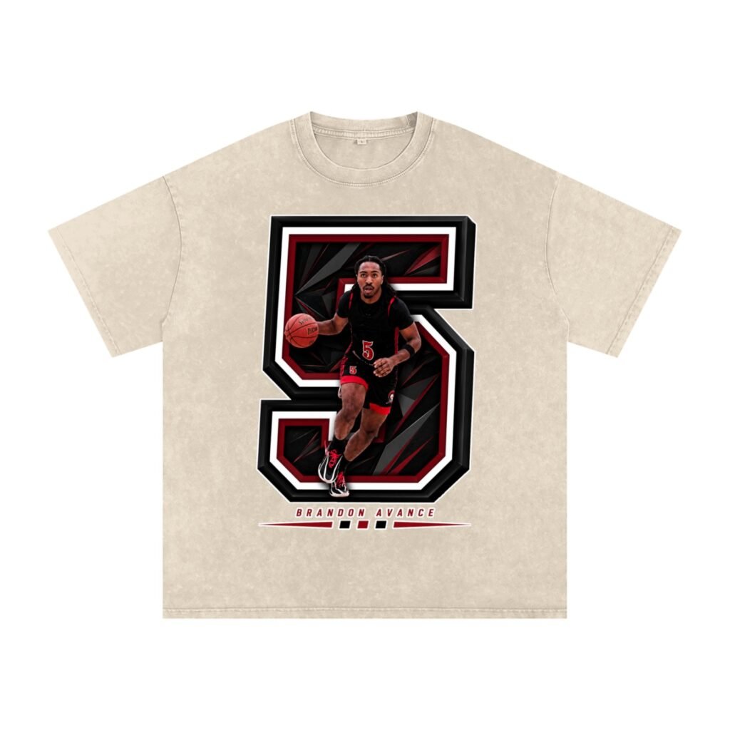 Brandon Avance Snow Washed Oversized TEE