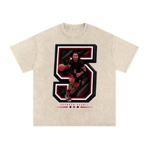 Brandon Avance Snow Washed Oversized TEE - Image 2