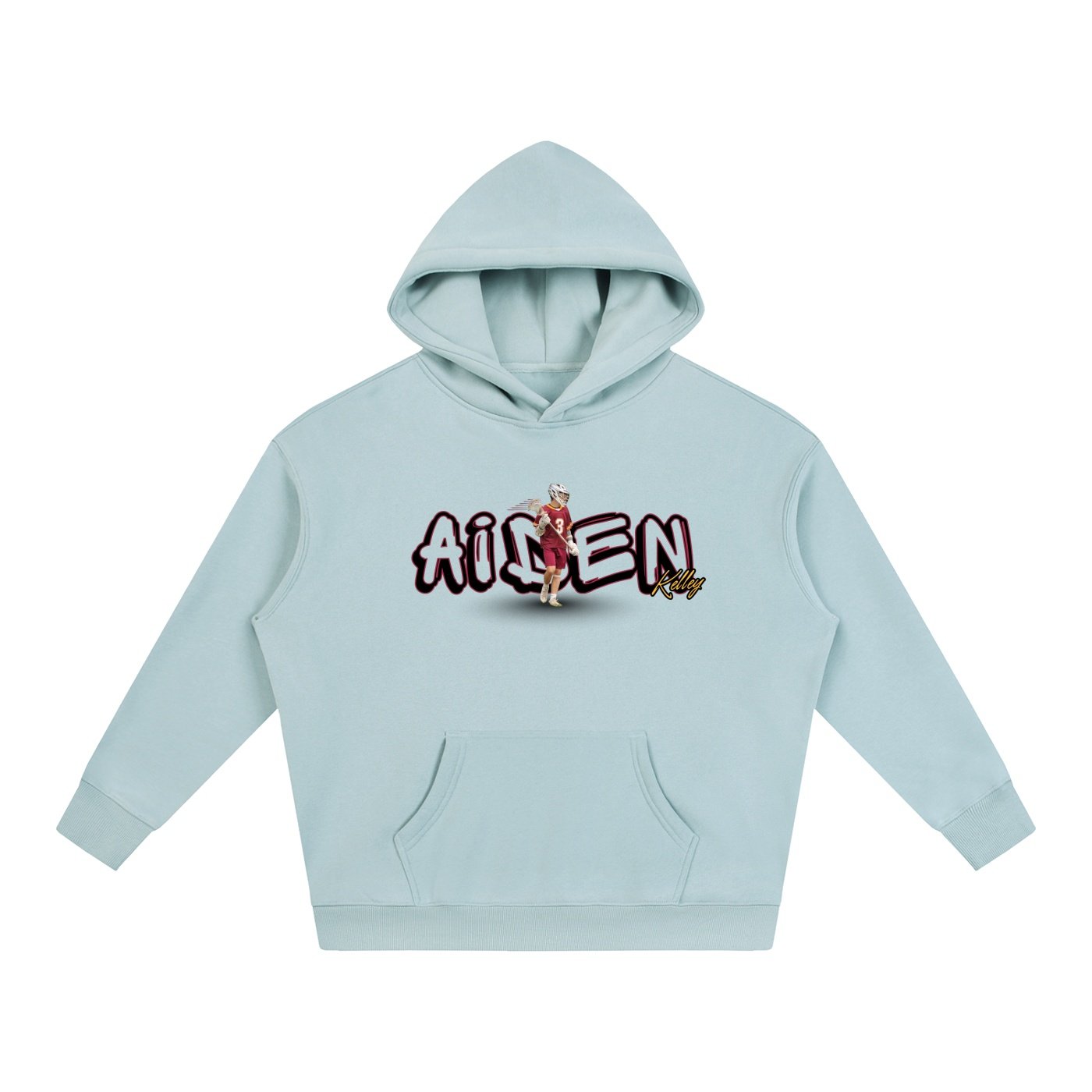 Aiden Kelley Oversize Fleeced Hoodie - Image 3