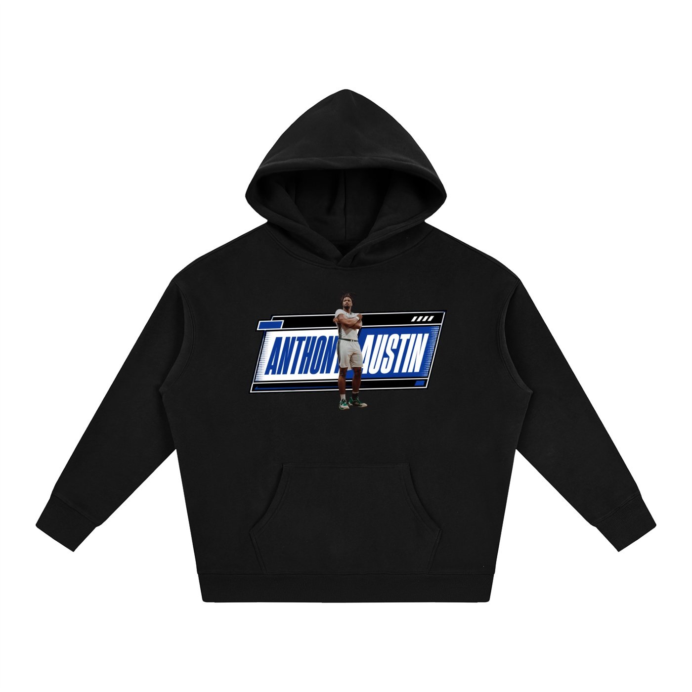 Anthony Austin Oversize Fleeced Hoodie - Image 1