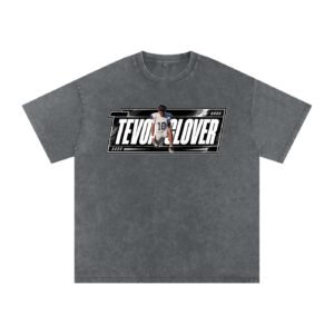 Tevon glover Snow Washed Oversized TEE - Image 4