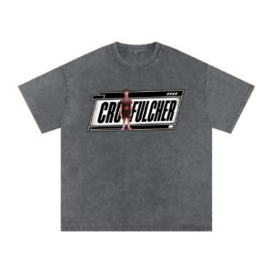 Cru Felcher  Snow Washed Oversized TEE - Image 3