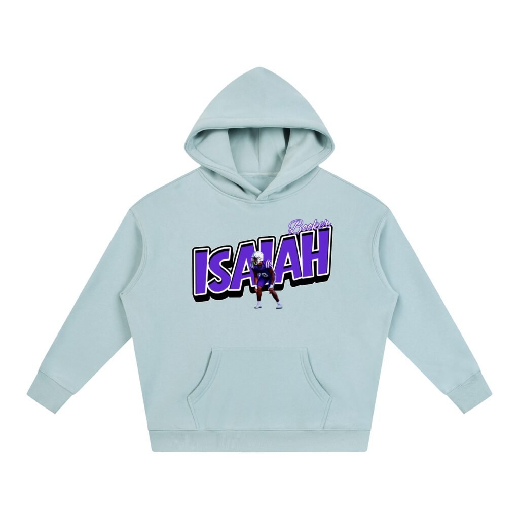 Isaiah booker Oversize Fleeced Hoodie
