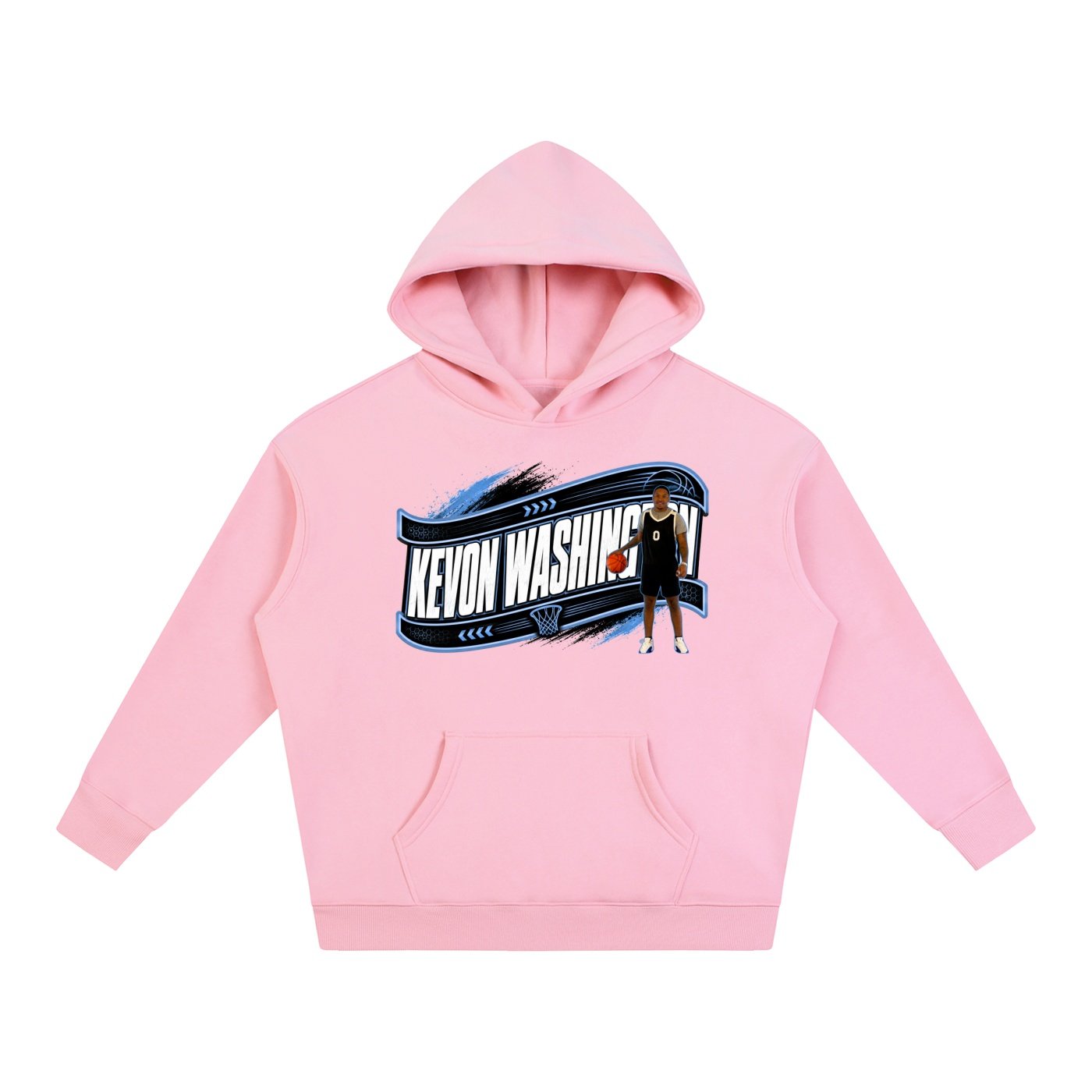 Kevon Washington Oversize Fleeced Hoodie - Image 5