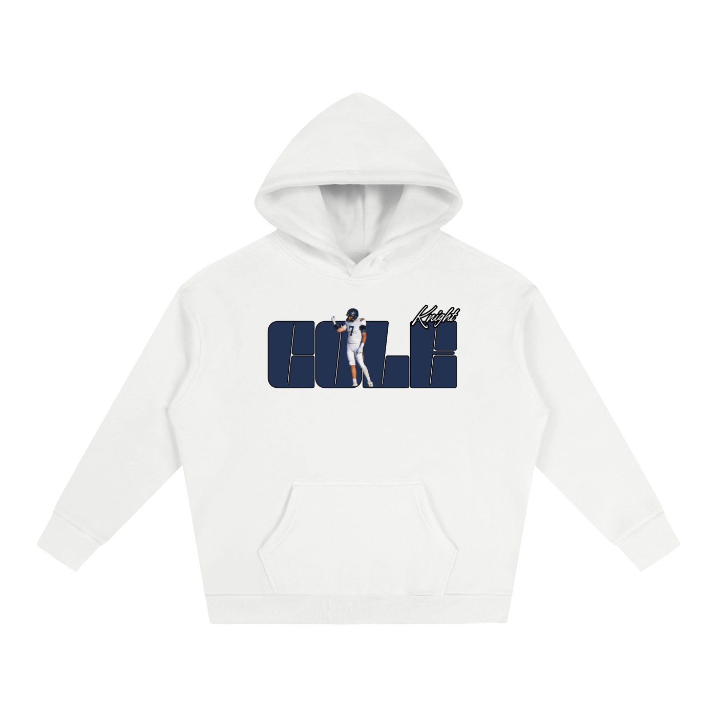 Cole Knight Oversize Fleeced Hoodie - Image 2