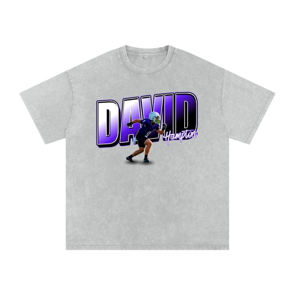 Taylor payne Snow Washed Oversized TEE