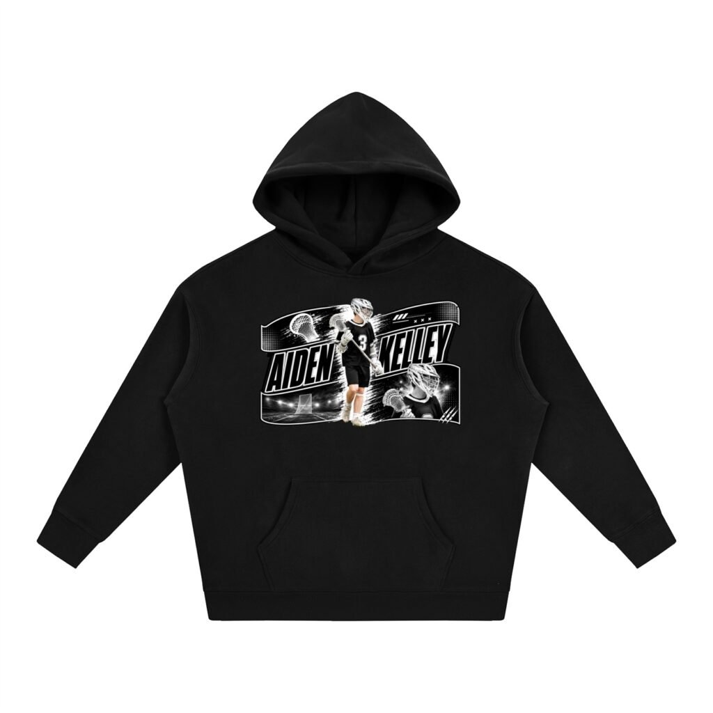 Aiden Kelley Oversize Fleeced Hoodie