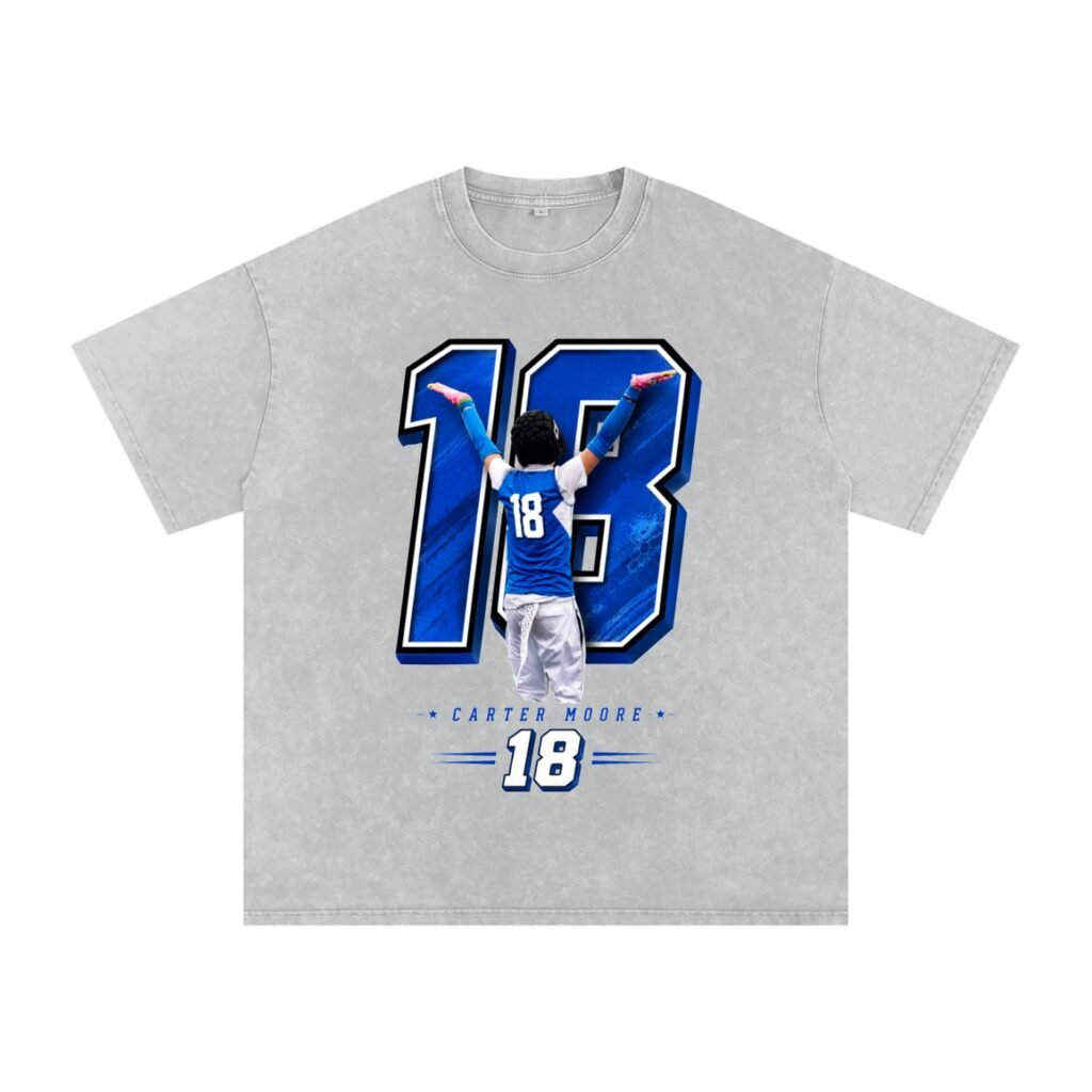 Carter Moore Snow Washed Oversized TEE