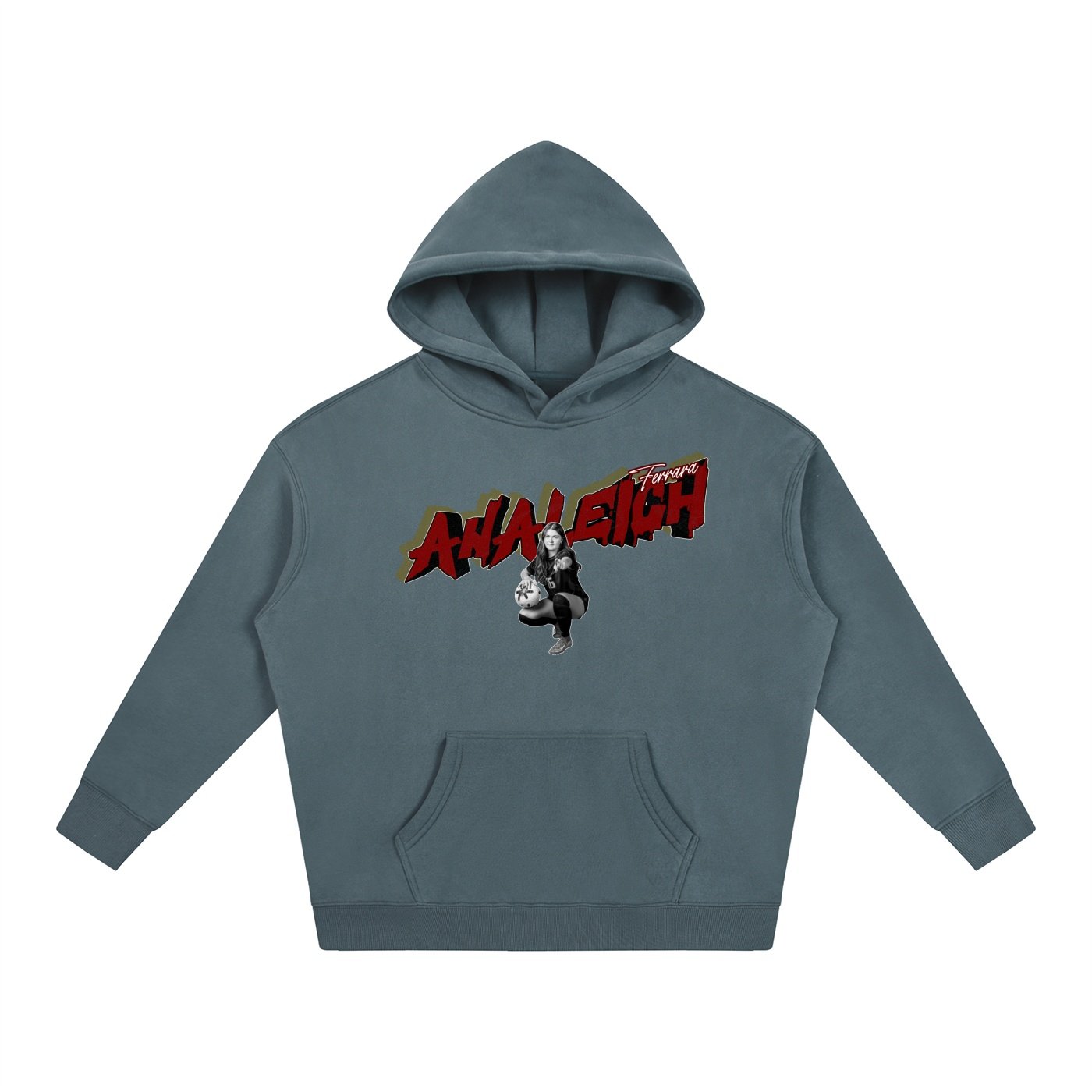 Analeigh Ferrara Oversize Fleeced Hoodie - Image 4