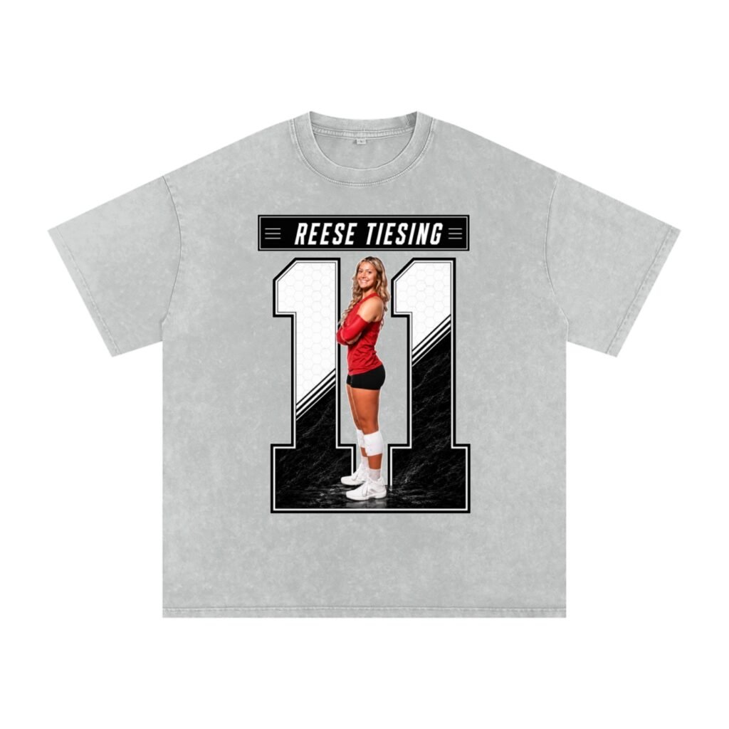 Reese Tiesing Snow Washed Oversized TEE