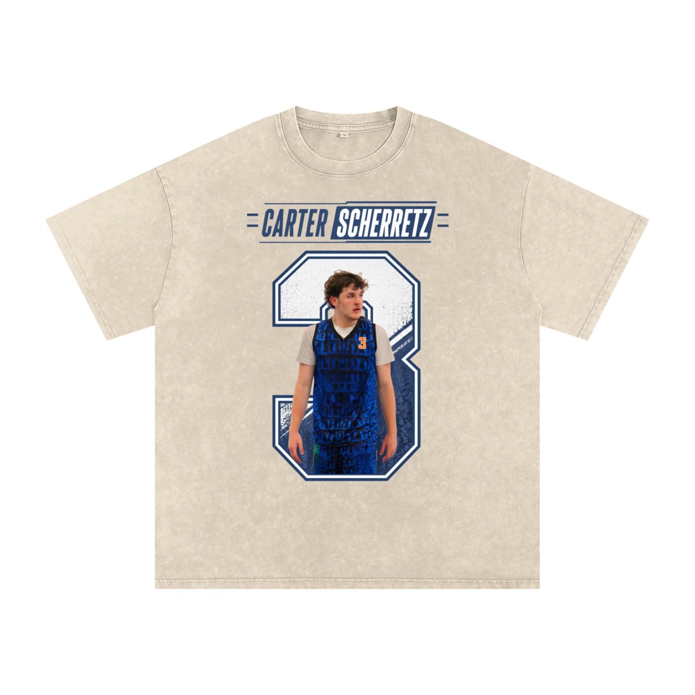 Carter Scherretz  Snow Washed Oversized TEE - Image 2