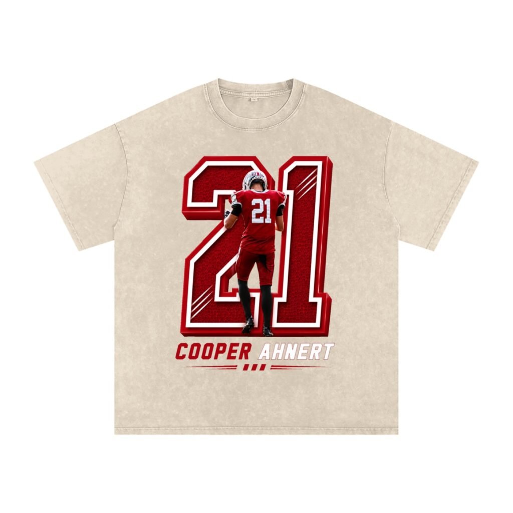 Cooper Ahnert Snow Washed Oversized TEE