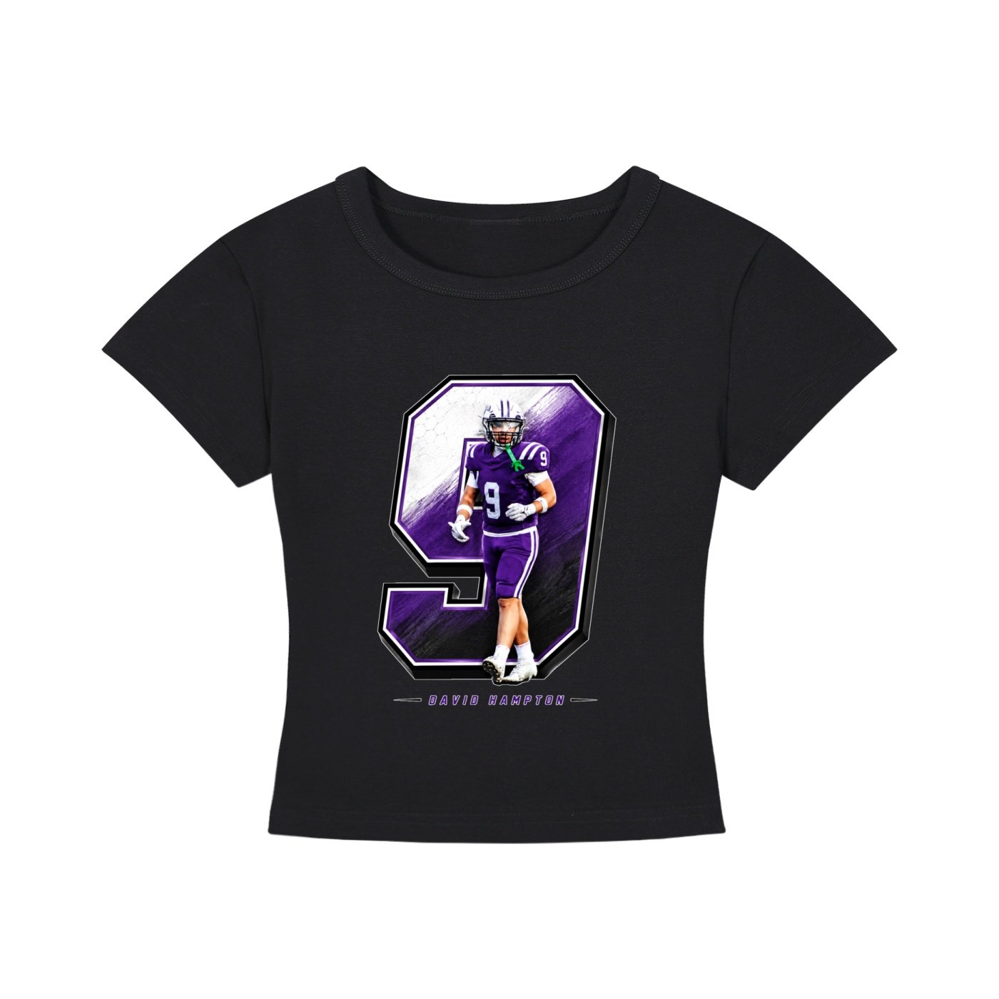 David Hampton Women's CropTop - Image 1