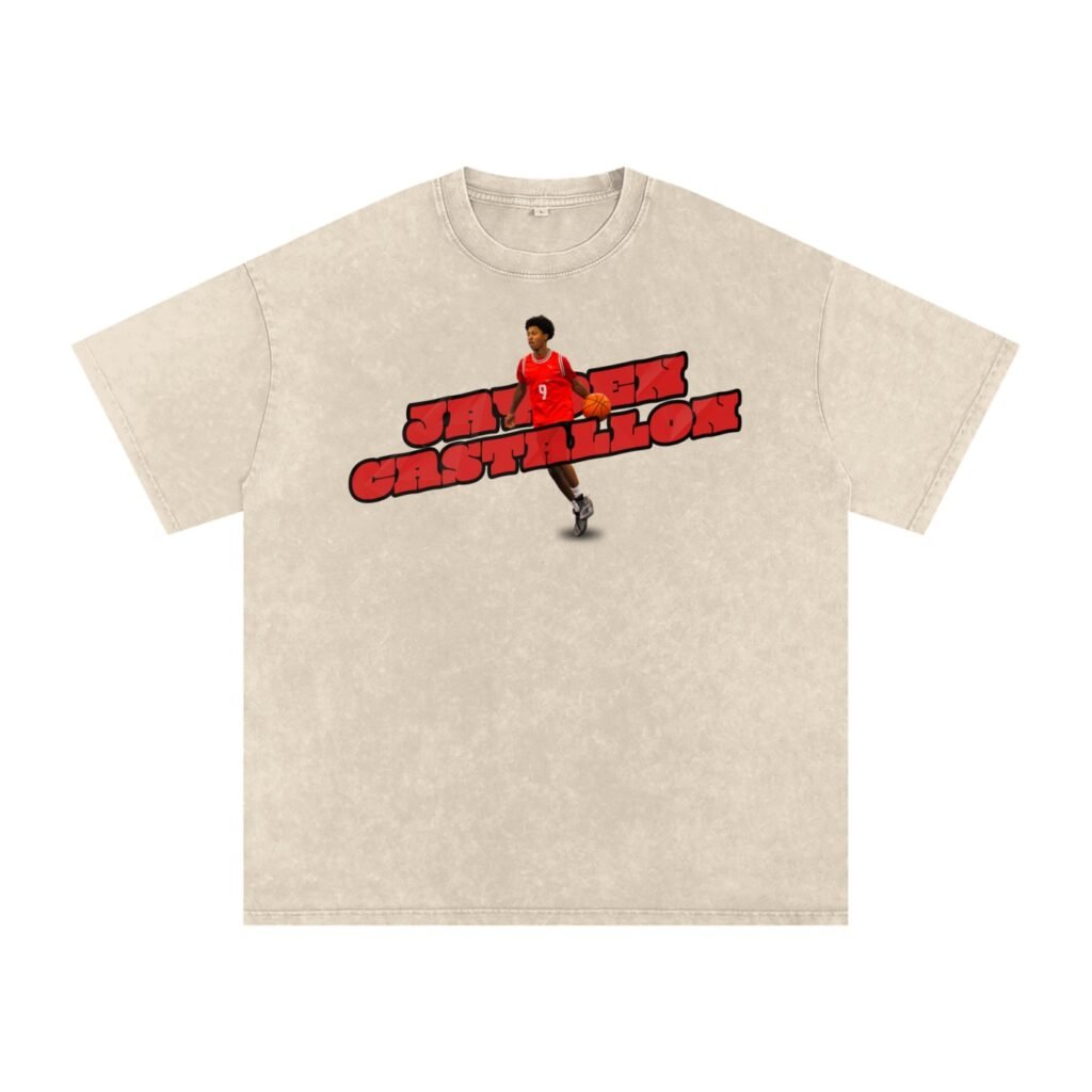 Jayden Castellon Snow Washed Oversized TEE
