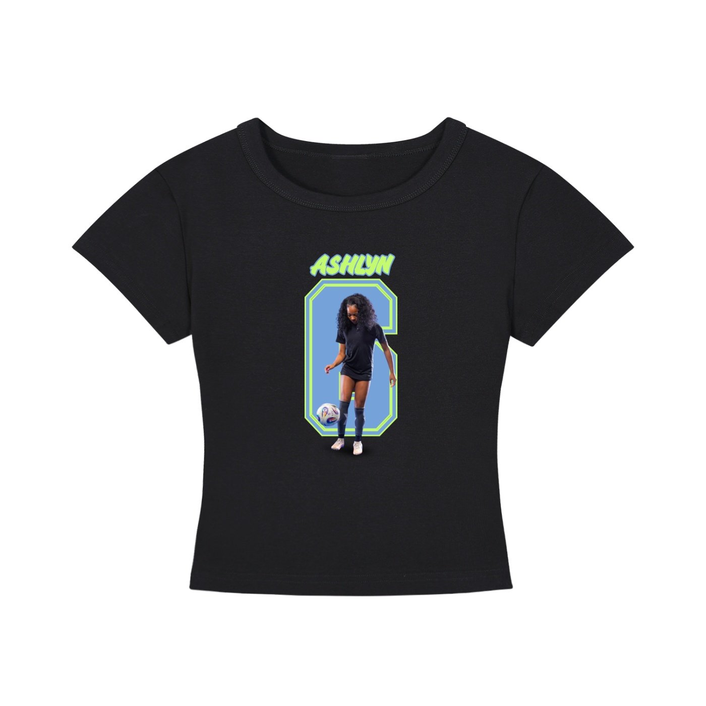 Ashlyn Bazile Women's CropTop - Image 1