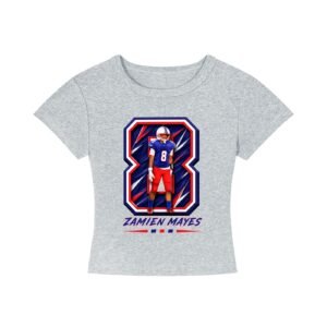 Zamien Lee Mayes Women's CropTop - Image 3