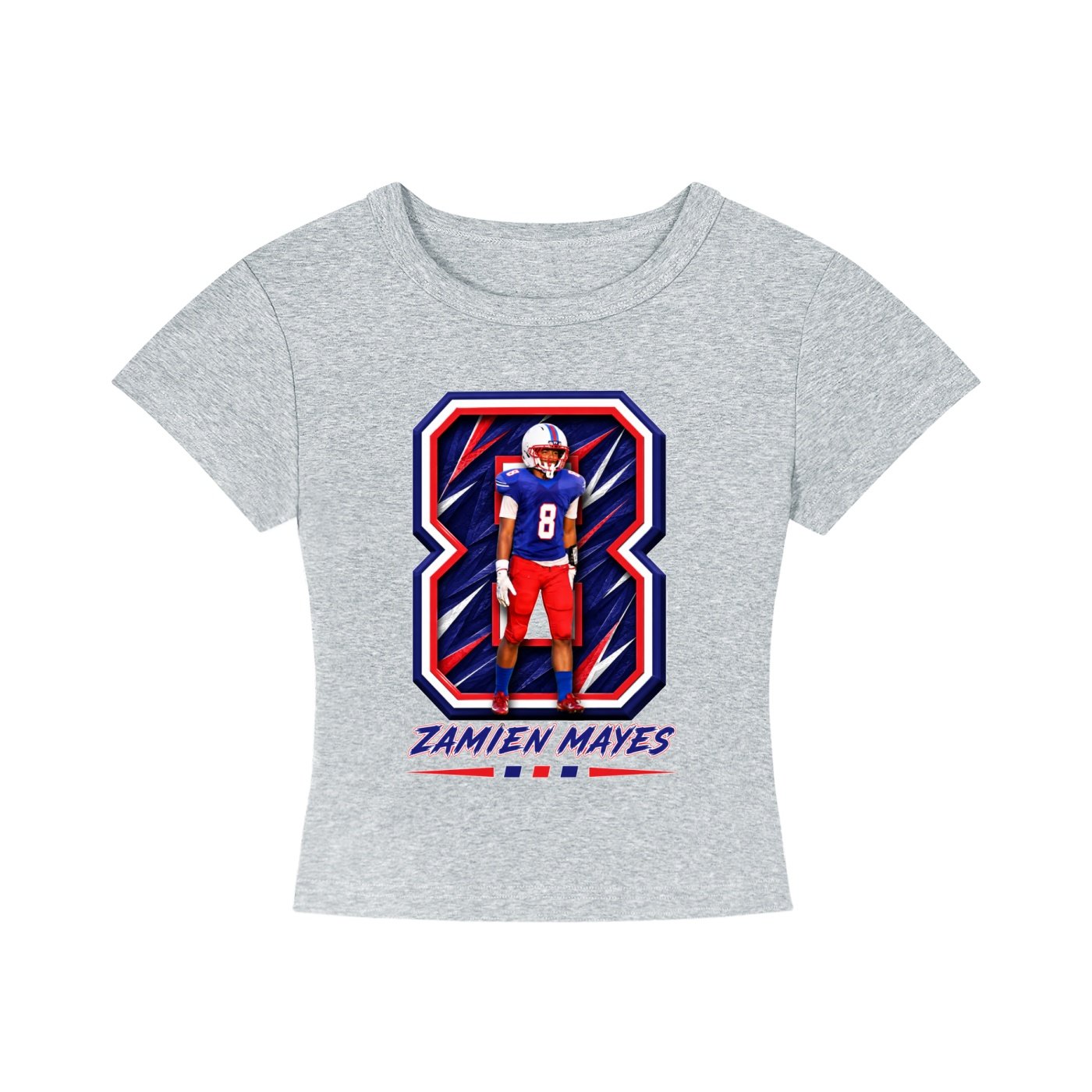 Zamien Lee Mayes Women's CropTop - Image 3