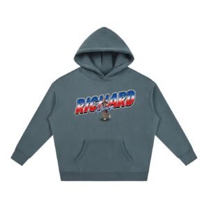 Richard Hilaire Oversize Fleeced Hoodie - Image 4