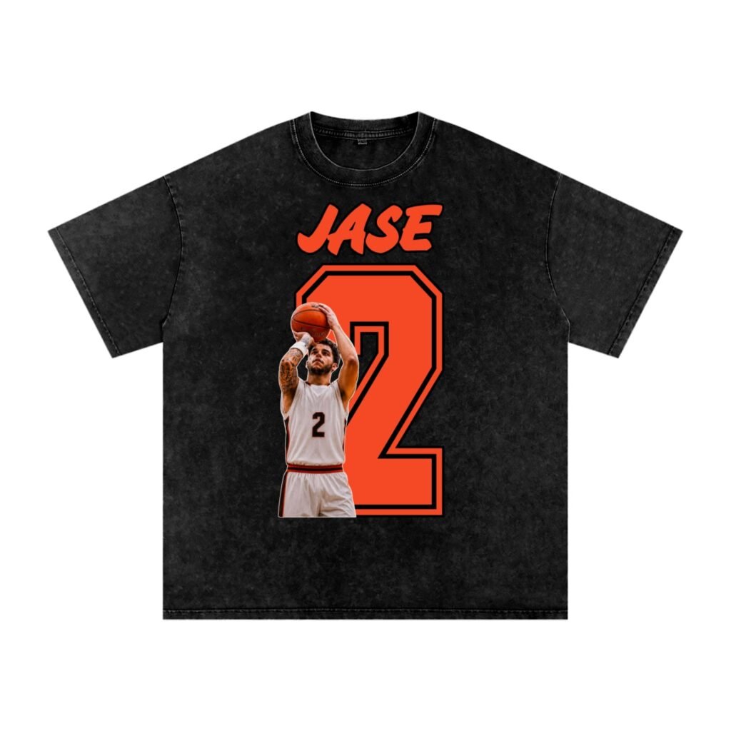 Jase Martinez Snow Washed Oversized TEE