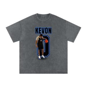 Kevon Washington Snow Washed Oversized TEE - Image 4