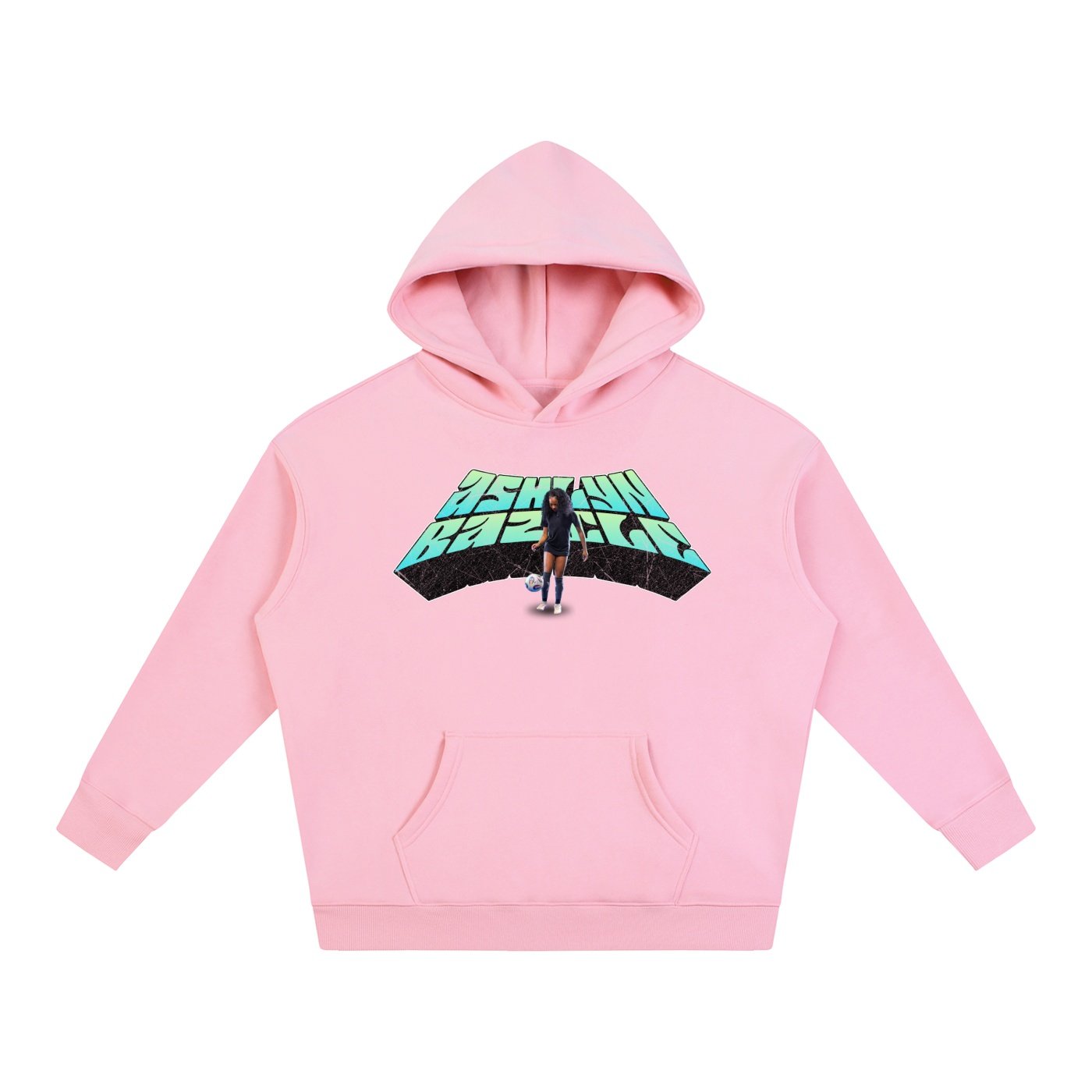 Ashlyn Bazile Oversize Fleeced Hoodie - Image 5