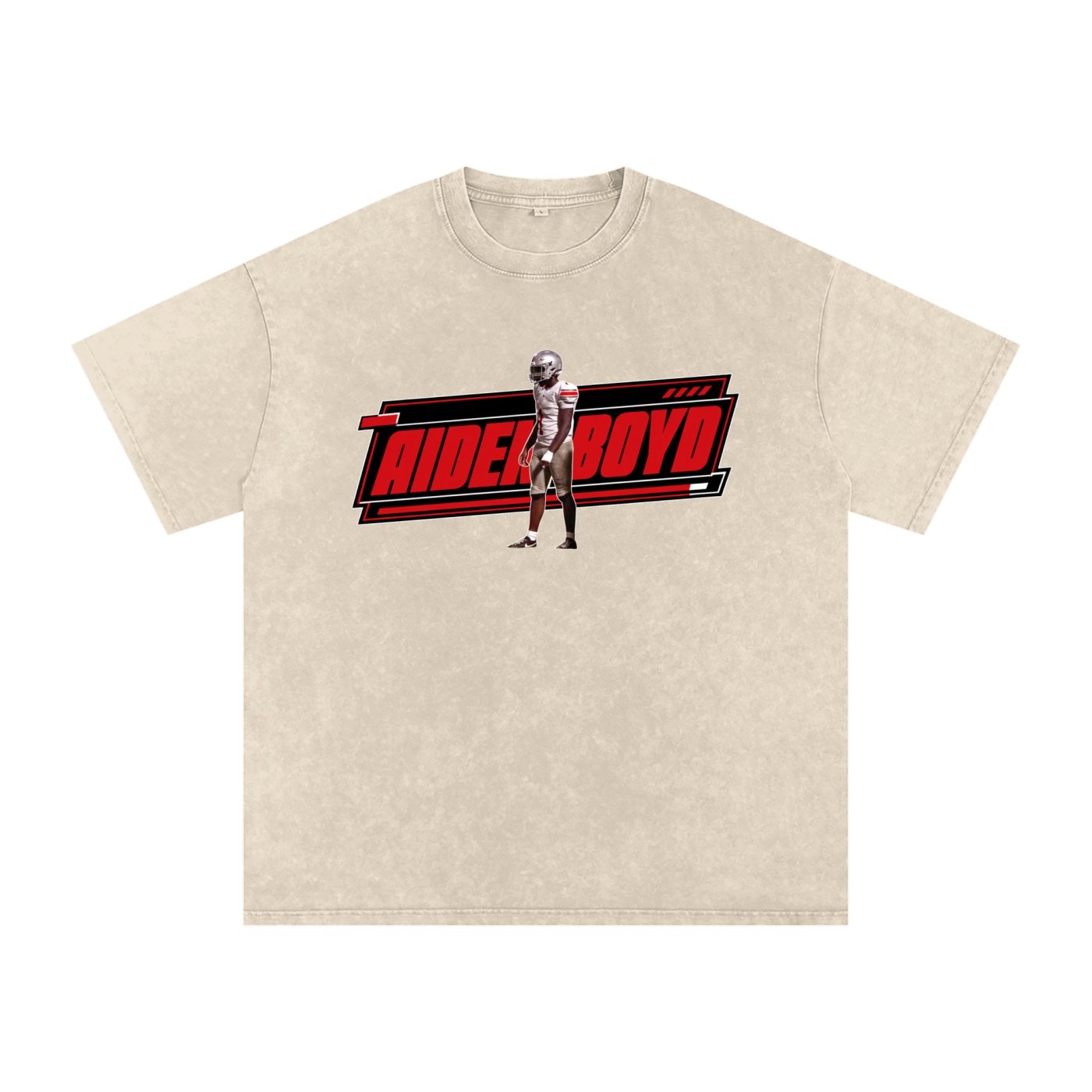 Aiden Boyd Snow Washed Oversized TEE - Image 2