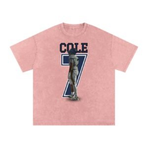 Cole Knight Snow Washed Oversized TEE - Image 5
