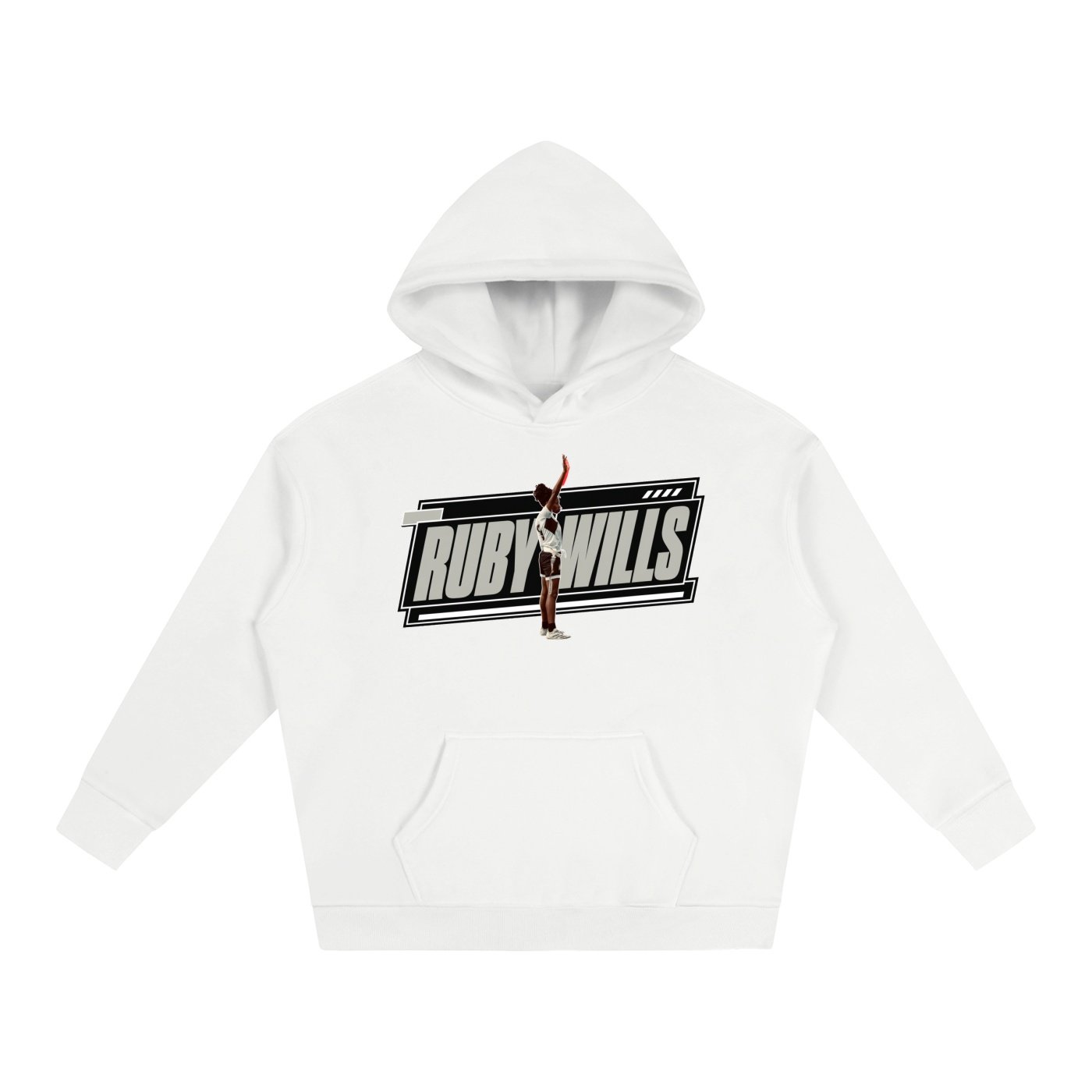 Ruby wills Oversize Fleeced Hoodie - Image 2