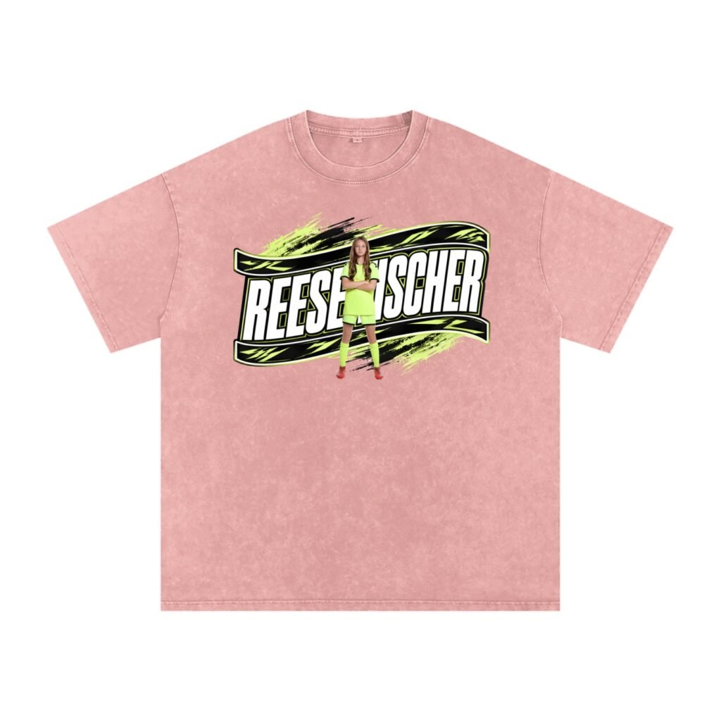 Reese Tischer Snow Washed Oversized TEE
