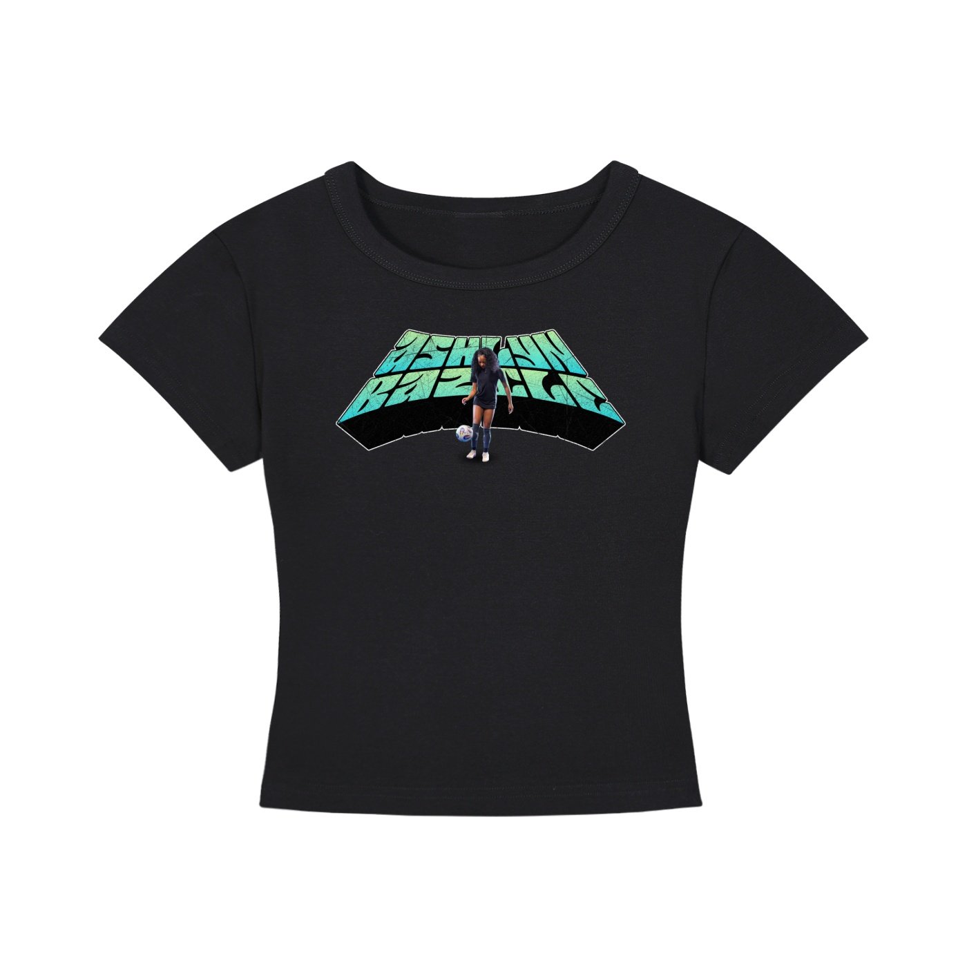 Ashlyn Bazile Women's CropTop - Image 1