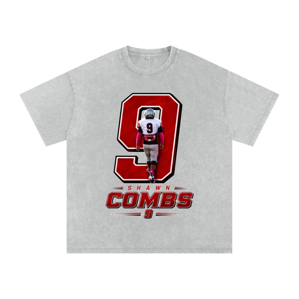 Shawn Combs Snow Washed Oversized TEE