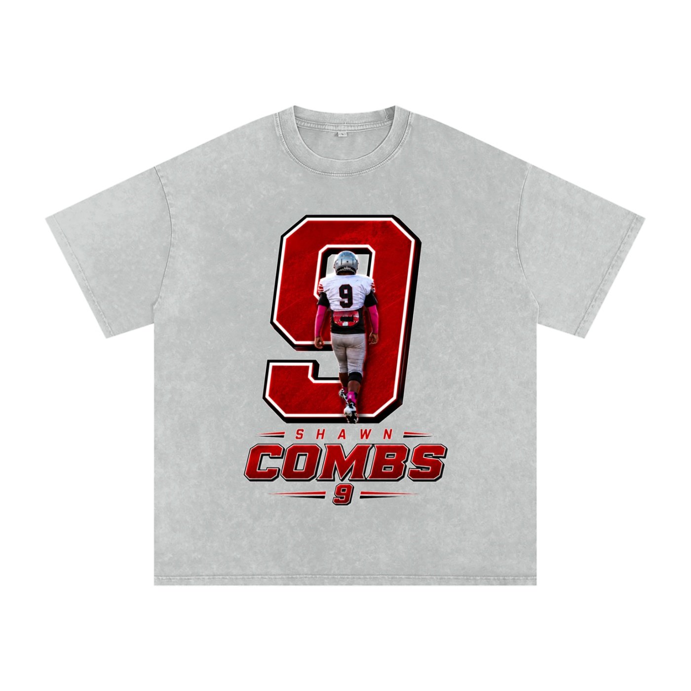 Shawn Combs Snow Washed Oversized TEE - Image 3