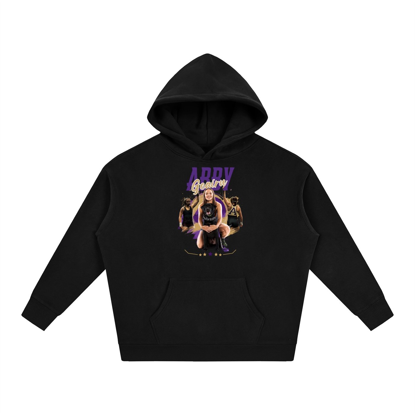 Abby Geairn Oversize Fleeced Hoodie - Image 1