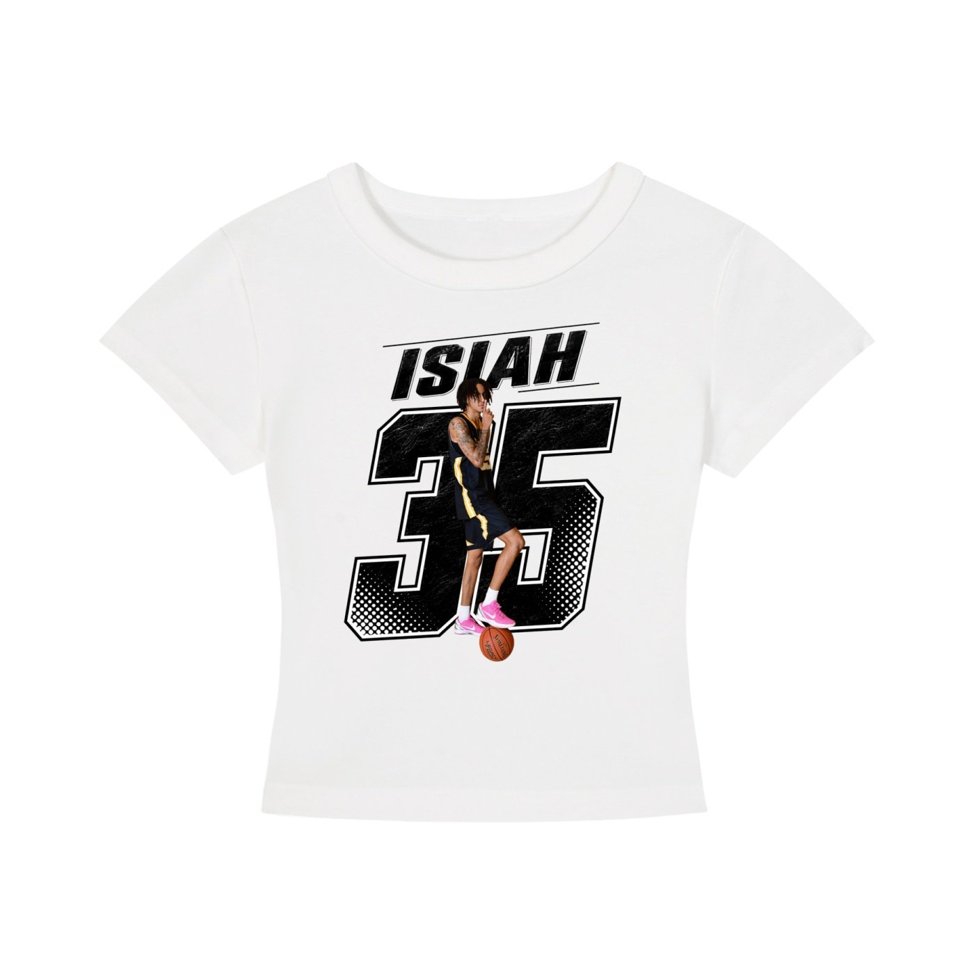 Isiah Ayala Women's CropTop - Image 1