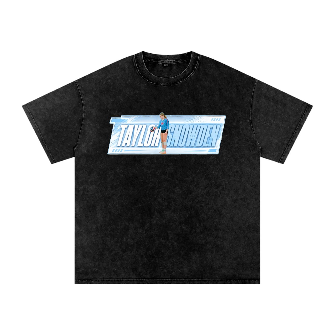 Taylor Snowden Snow Washed Oversized TEE - Image 1