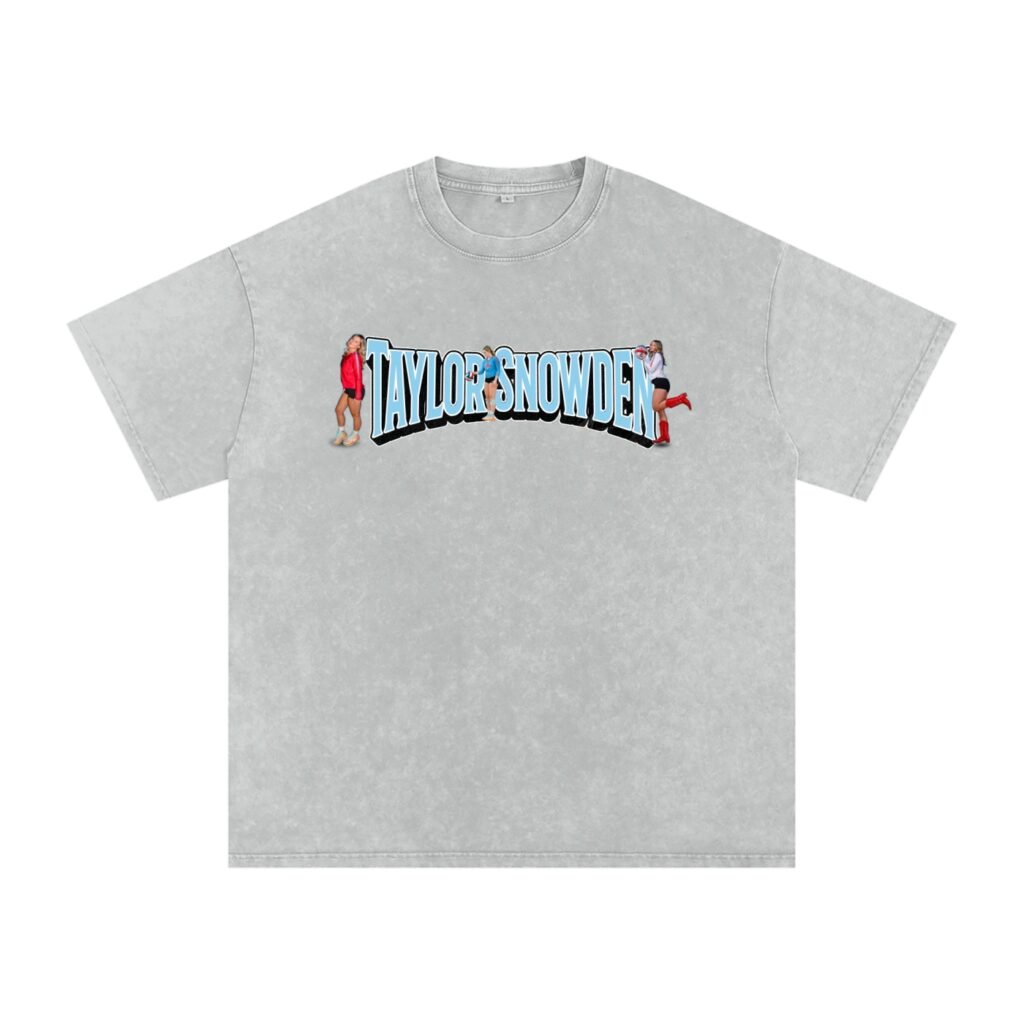 Taylor Snowden Snow Washed Oversized TEE