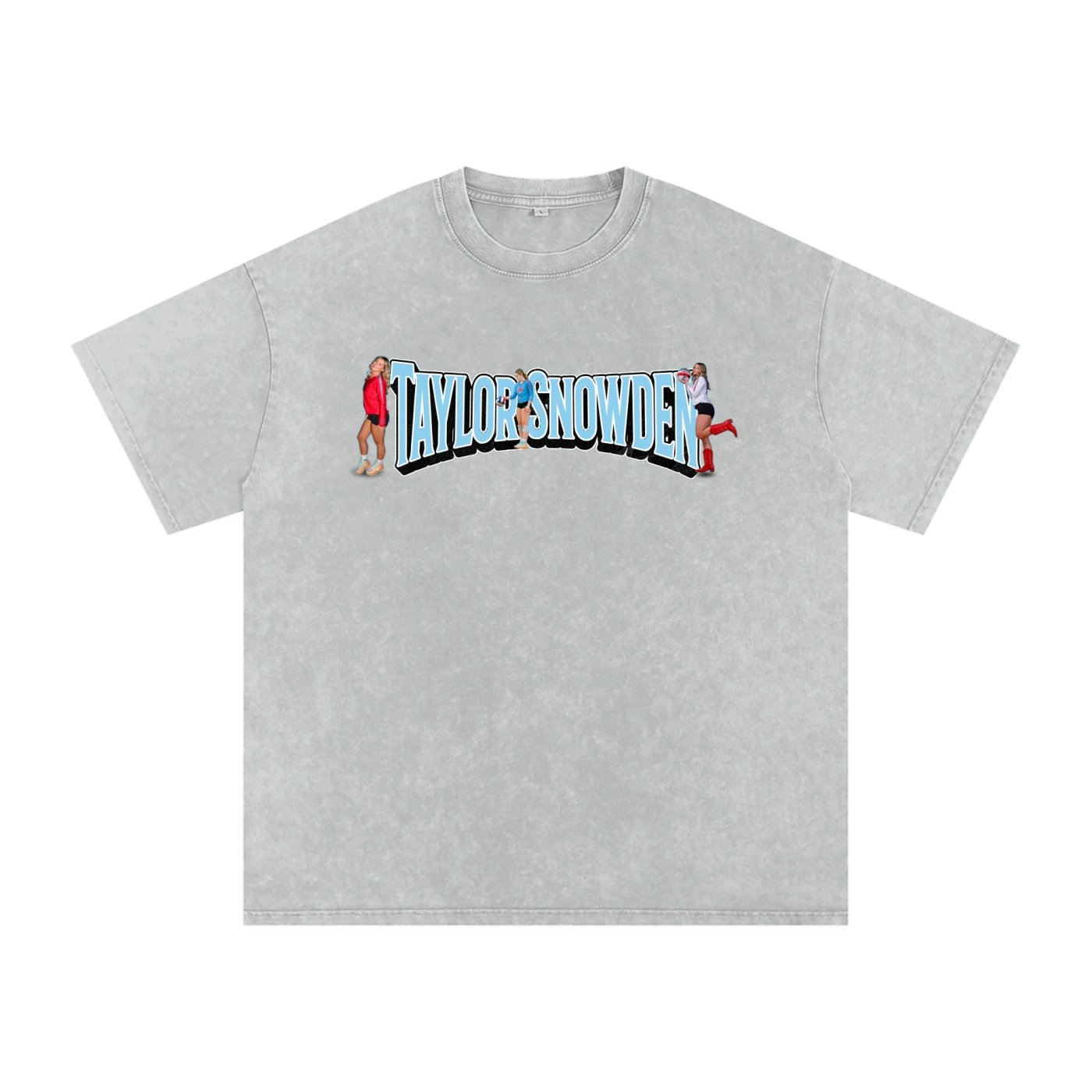 Taylor Snowden Snow Washed Oversized TEE - Image 3