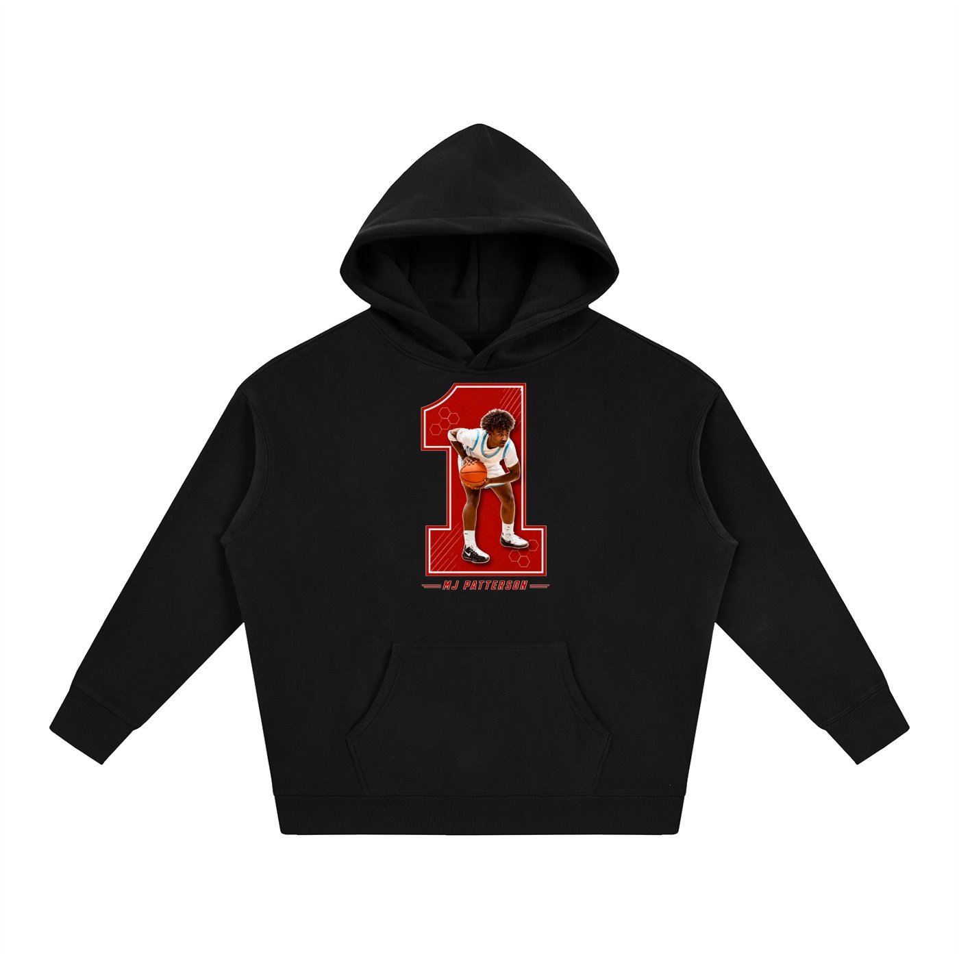 MJ Patterson Oversize Fleeced Hoodie - Image 1