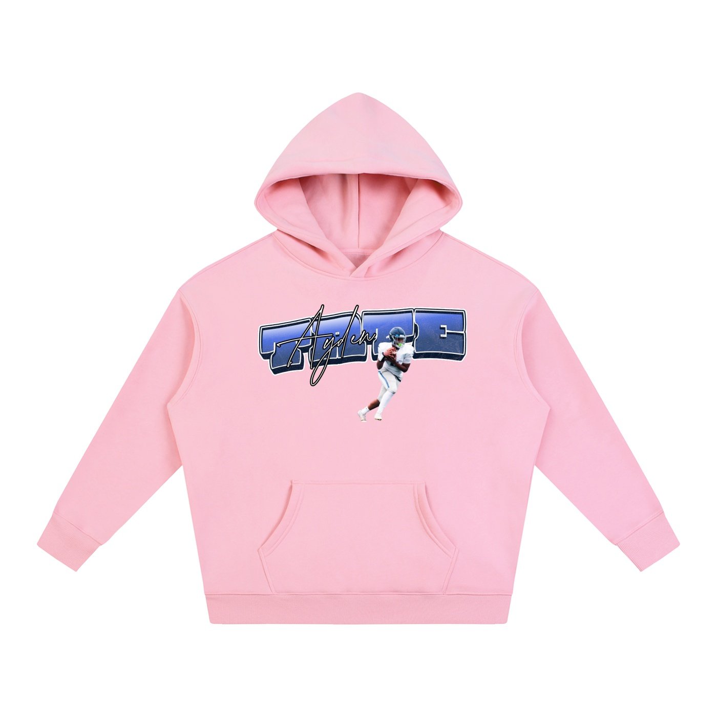 Ayden Tate Oversize Fleeced Hoodie - Image 5