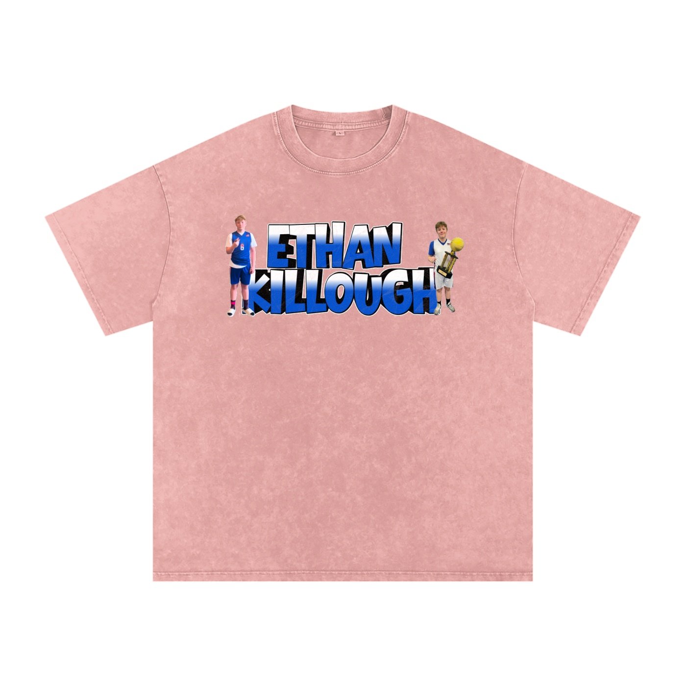 Ethan killough Snow Washed Oversized TEE - Image 5