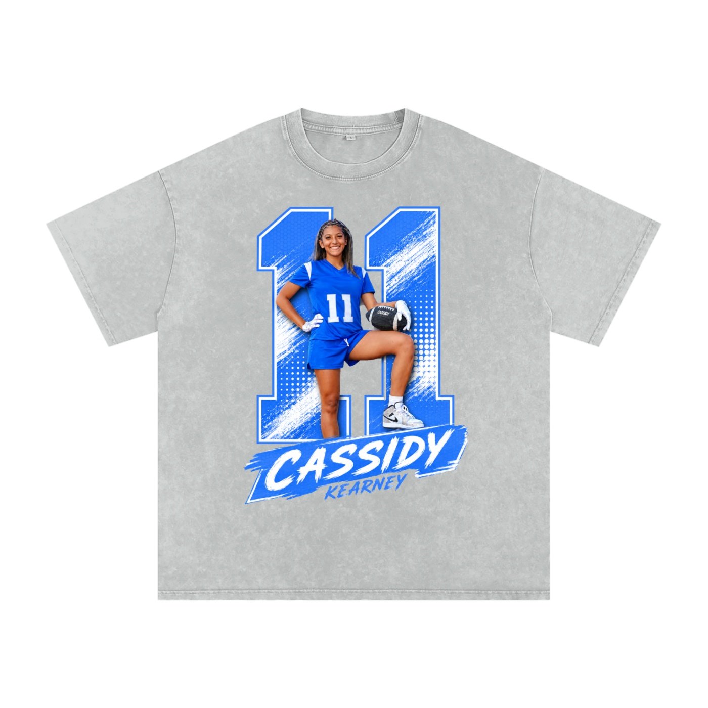Cassidy Kearney Snow Washed Oversized TEE - Image 3