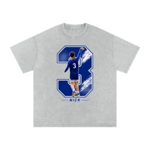 Nick Parker Snow Washed Oversized TEE - Image 3