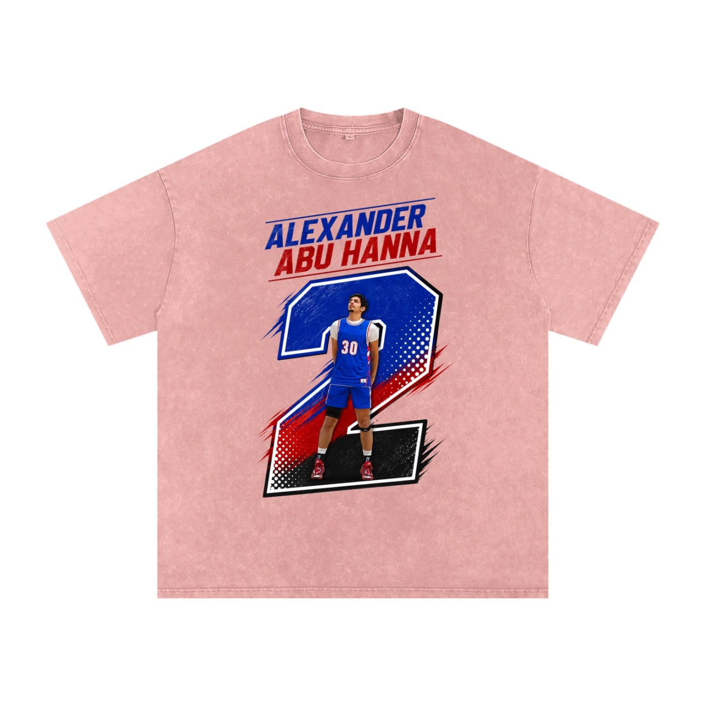 Alexander Abu Hanna Snow Washed Oversized TEE - Image 5