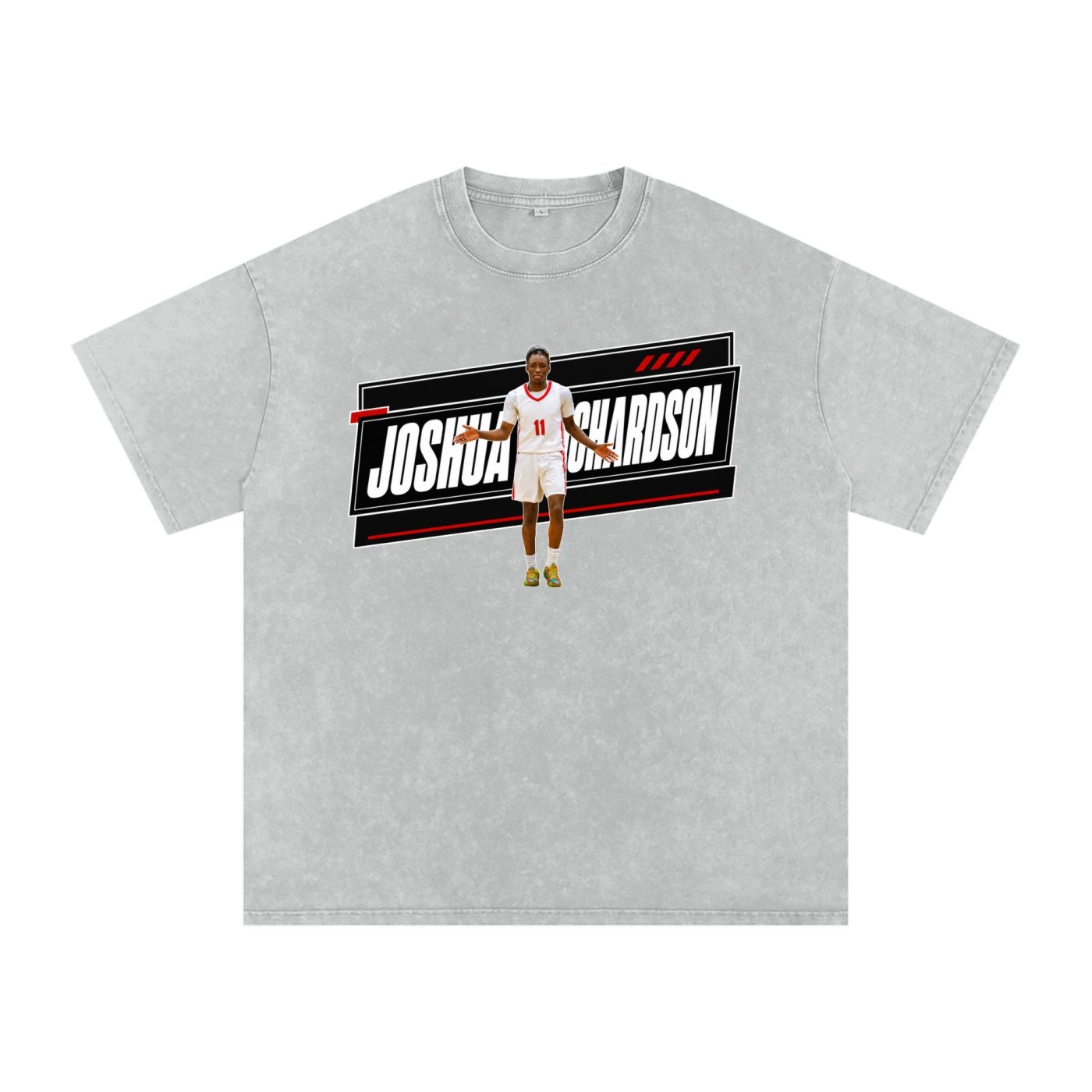 Joshua Richardson  Snow Washed Oversized TEE - Image 3