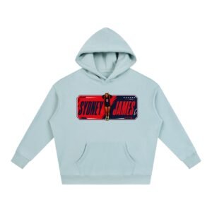 Sydney James Oversize Fleeced Hoodie - Image 3