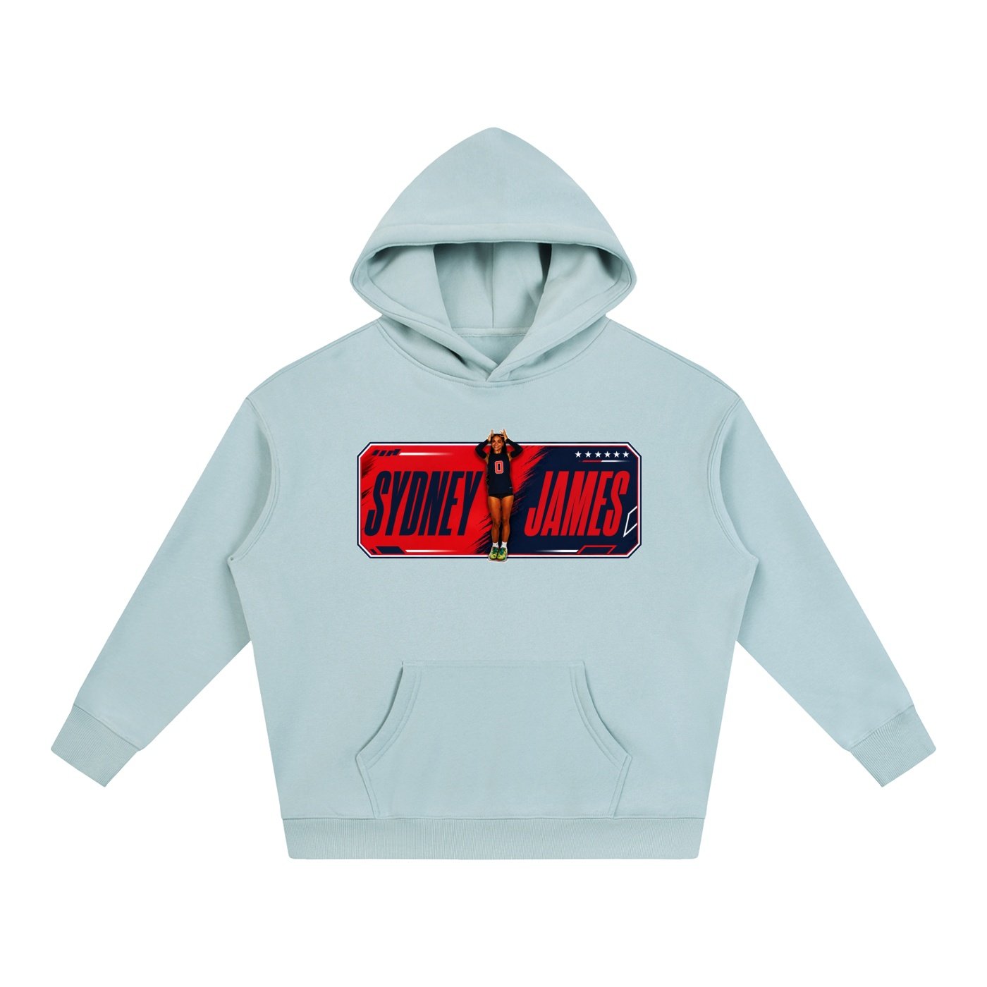 Sydney James Oversize Fleeced Hoodie - Image 3